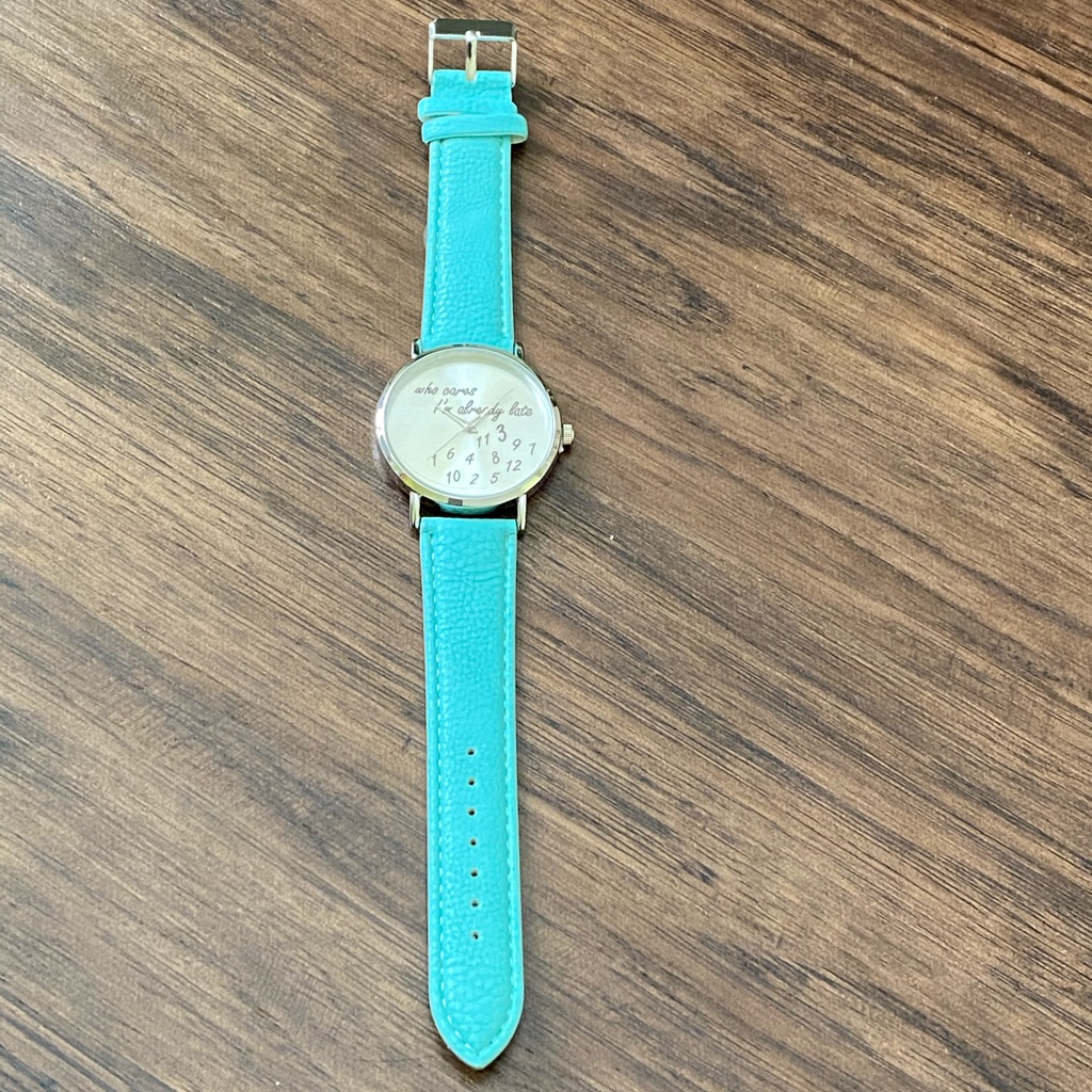 Stainless Steel Back Watches In Genuine Leather